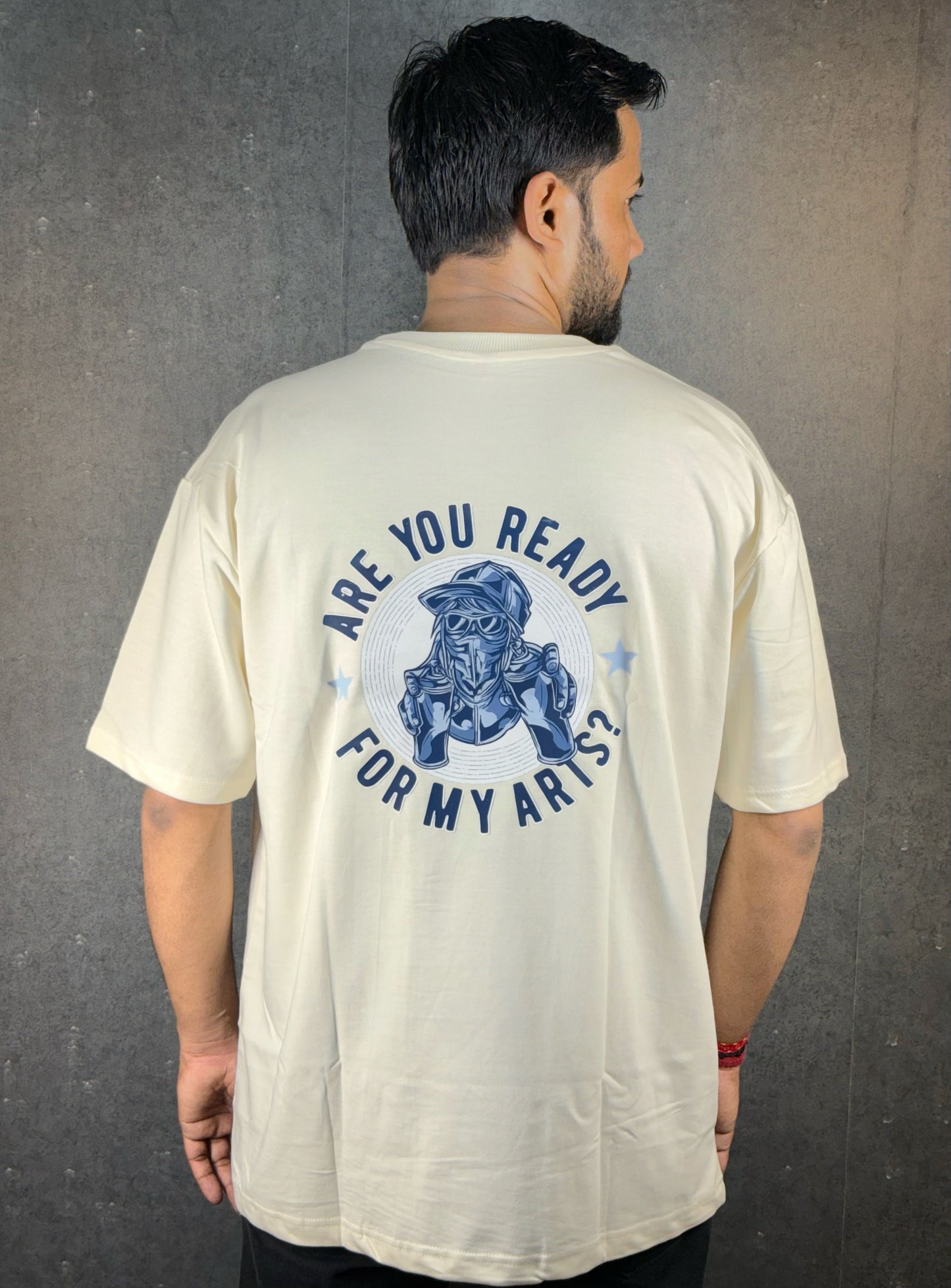 TRINIX Oversized T-Shirt Off White