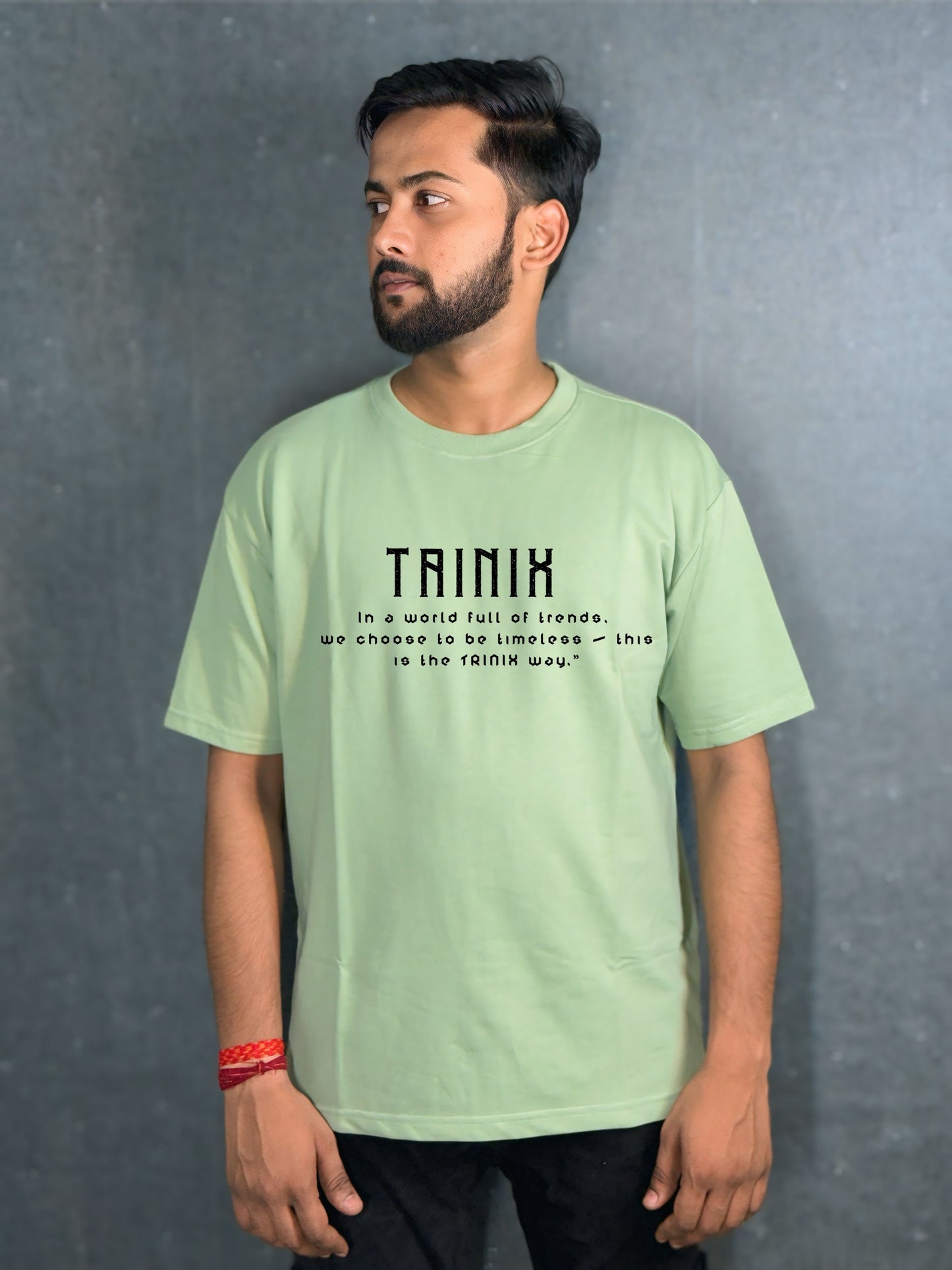 Shanks Warrior Oversized Tee – Sage Green